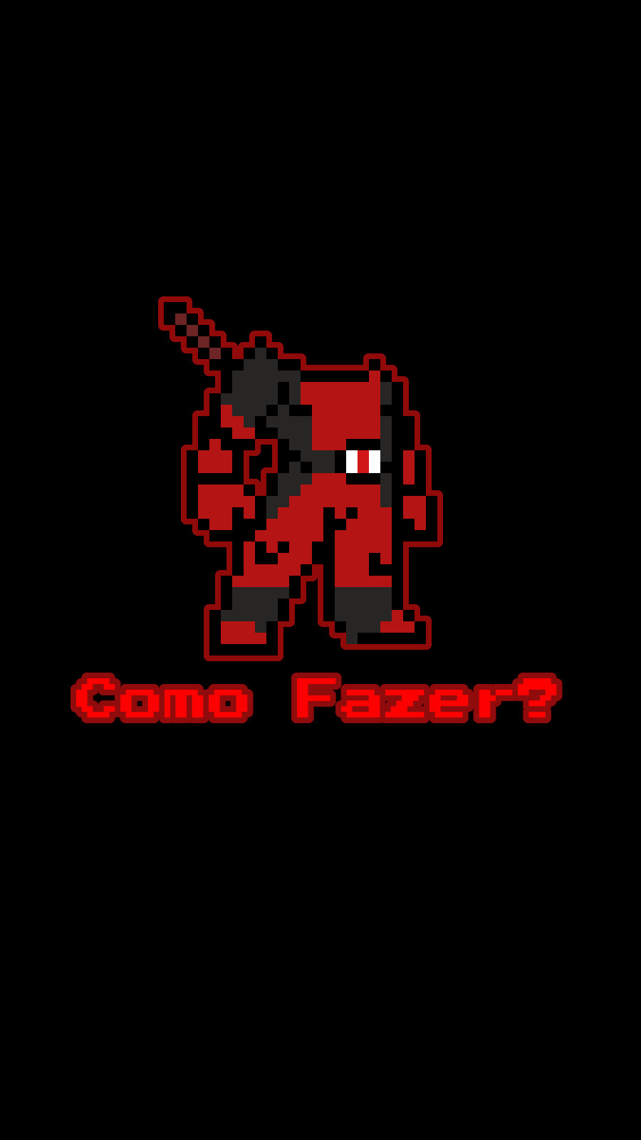 Como Desenhar o Deadpool Em Pixel Art – Parte 3