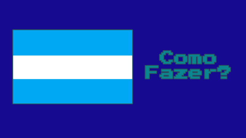 Como Desenhar A Bandeira da Argentina