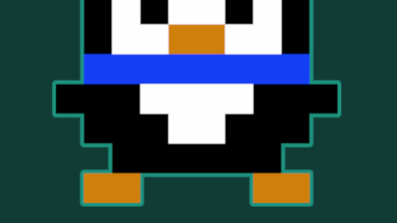 Como Desenhar Um Pinguim Em Pixel Art