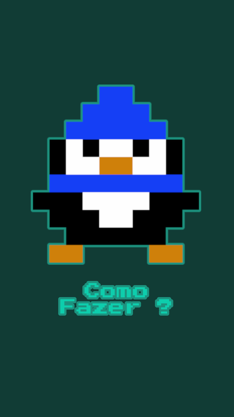 Como Desenhar Um Pinguim Em Pixel Art