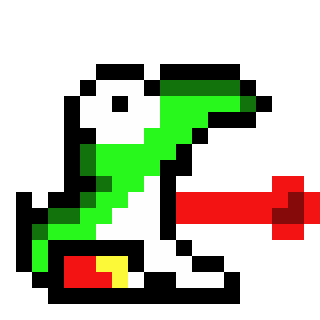 Como Desenhar O Yoshi Bebê Em Pixel Art