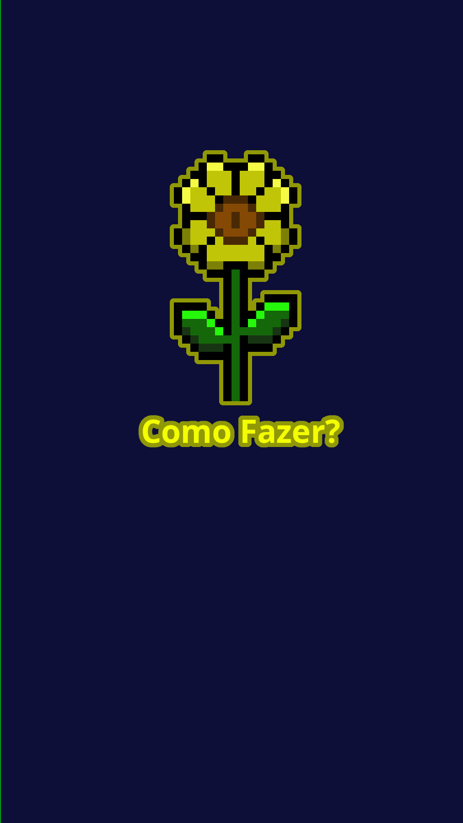 Como Desenhar Um Girassol Em Pixel Art – Parte 2