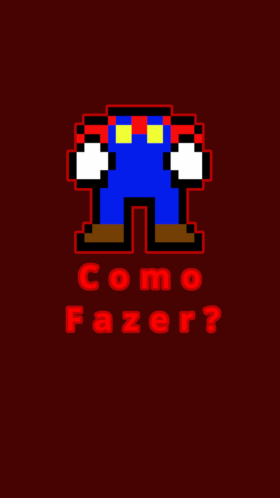 Como Desenhar O Super Mario Bros Em Pixel Art – Parte 2