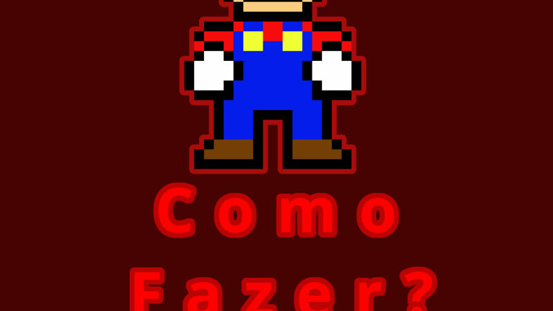 Como Desenhar O Super Mario Bros Em Pixel Art – Parte 3