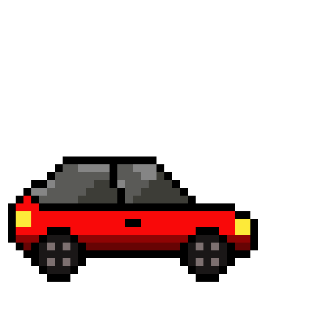 Como Fazer A Animação de Um Carro Em Pixel Art