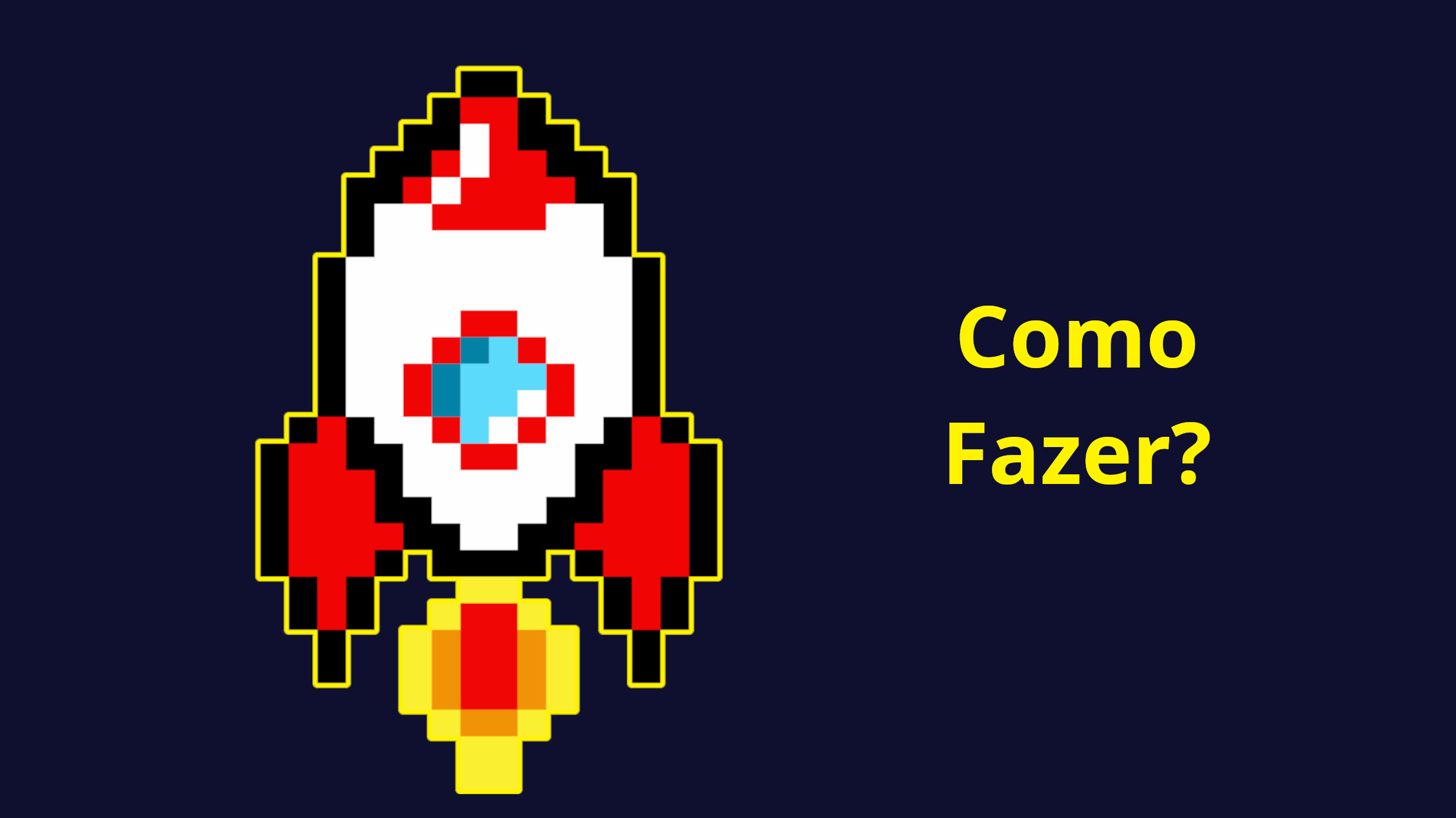 Como Fazer A Animação de Um Foguete Em Pixel Art – Parte 2