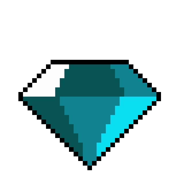 Como Fazer A Animação de Um Diamante em Pixel Art