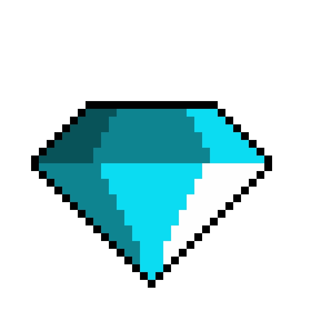 Como Fazer A Animação de Um Diamante em Pixel Art