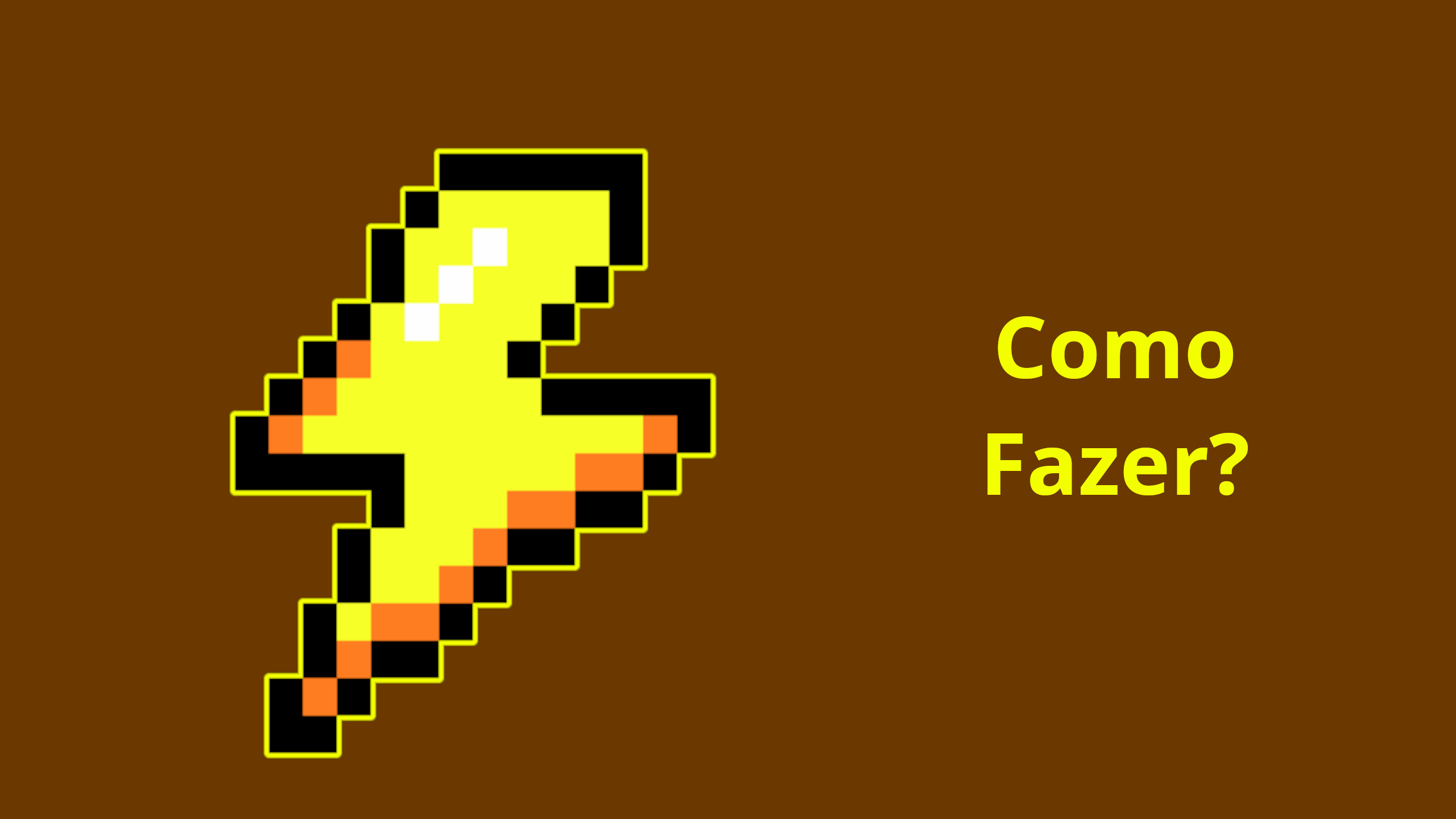 Como Desenhar Um Raio Em Pixel Art